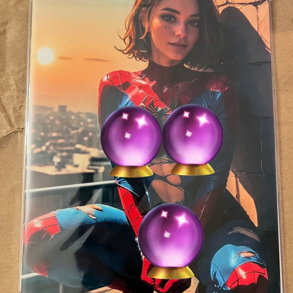 Bangers Comics Spider-Woman Cosplay Avengers Virgin Variant Cover Ltd 100